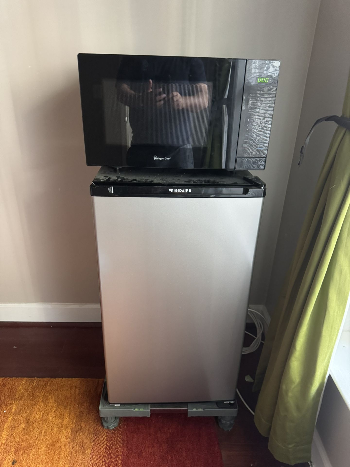 Mini Fridge and Microwave For Sale