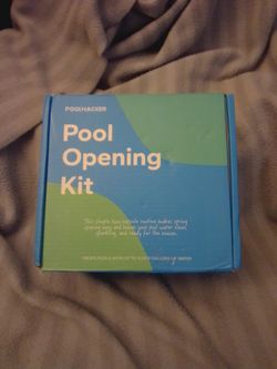 Pool hacker Pool Opening Kit- Box is opened - the items are New