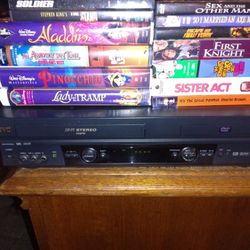 DVD/VHS Player - Good Shape - With Movies 
