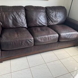 Leather Sofa