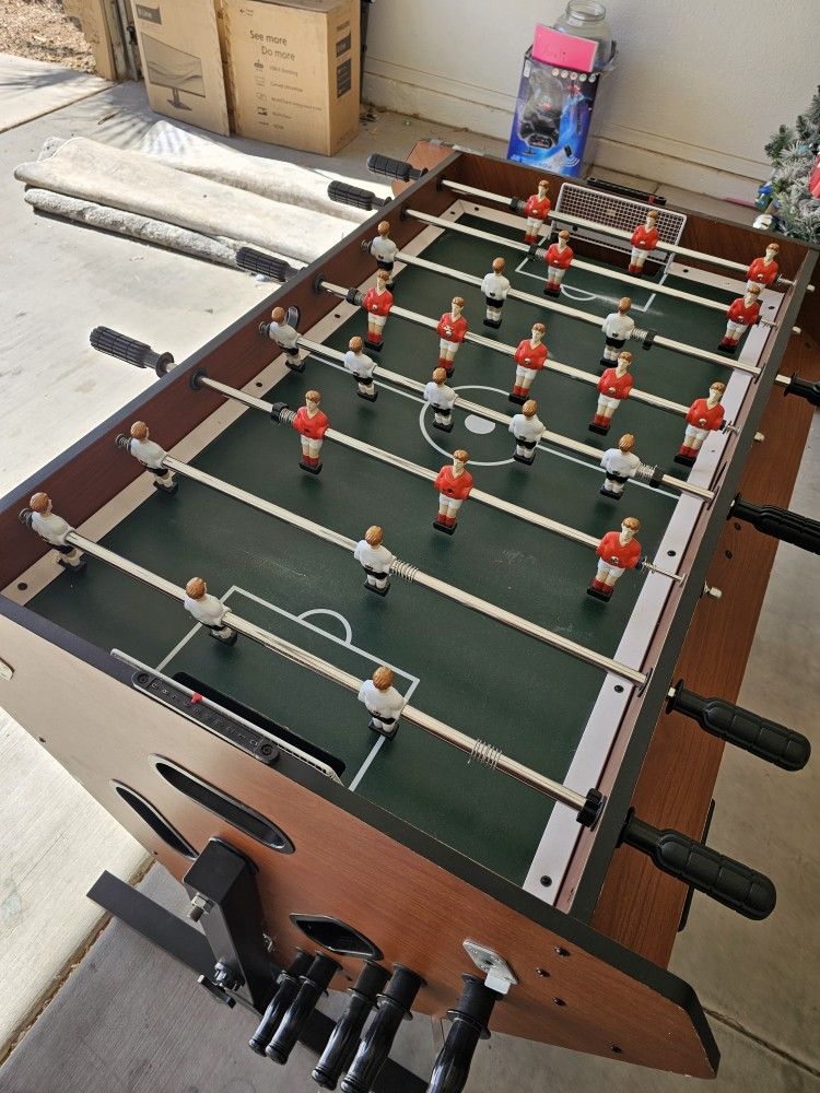 3 In 1 Foosball Table Air Hockey 