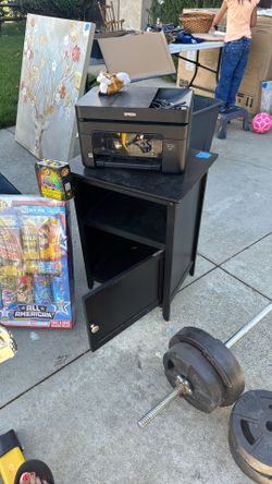 Printer And stand (works)