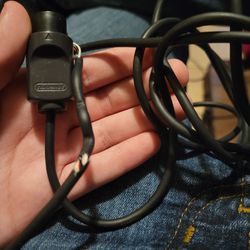 Nintendo 64 N64 Black Controller Cable Plug