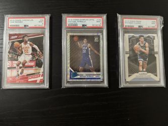 Lot of 3 PSA 9 NBA Rookie Cards