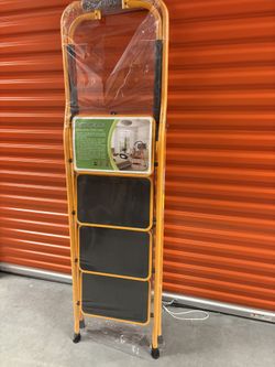 Four Step Stepstool With Handrails