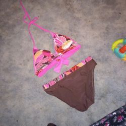 Gently Used Two Pieces Sun Suit Women Medium 24 & Ocean.