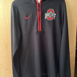 Ohio State Half Zip Pullover Nike Dri Fit Like New! Size Medium 