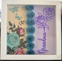 Mother’s Day Shadowbox 8 X 8 (Grandma)