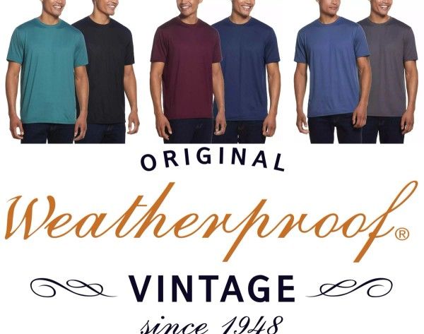 The original Weatherproof short sleeve men's t shirt Tee Top stretch size m medium