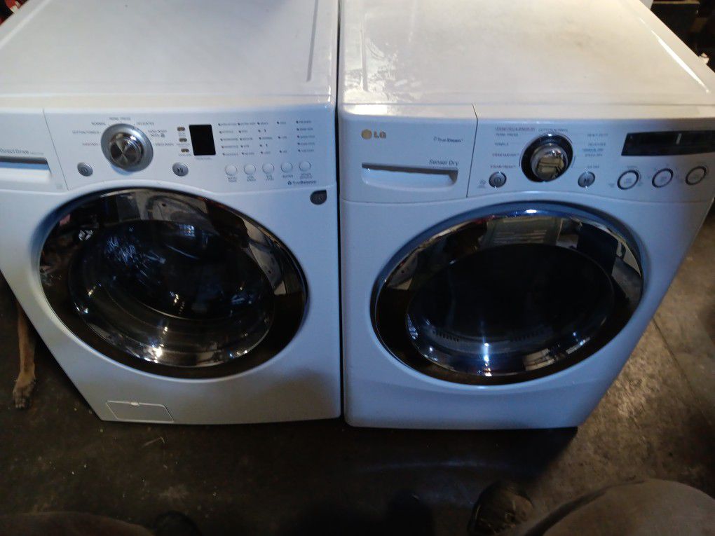 Washer And Electric Dryer Set 