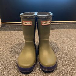 Hunter Rain Boots Size 9 Toddler 