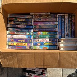Over 55 Vhs Tapes For Sale