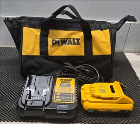 Dewalt  battery  and Charger