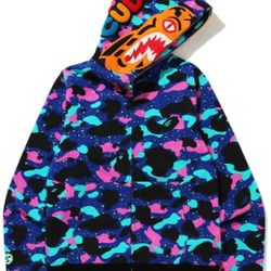 BAPE x Kid Cudi Tiger Full Zip Hoodie

