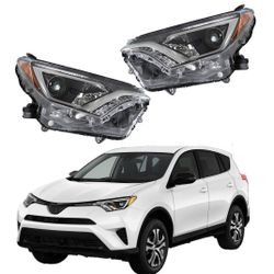 Toyota Rav4 Headlights 2016-2018