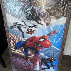 Trends International Marvel Spider Man Framed Wall Poster Print Cos Play Gamer Con Comics Dc Super Heroes Wall Decor Man Cave Boys Room Boys Room 