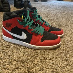 Air Jordan Mid Top Se Christmas 