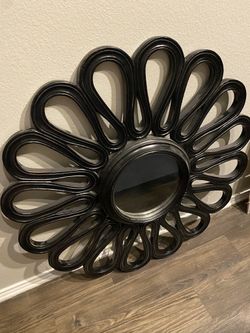 Black Decorative Wall Mirror