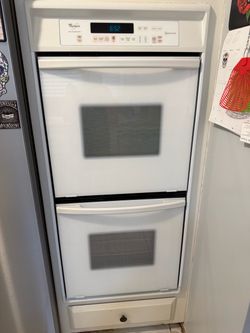 Whirlpool Double Wall Oven White