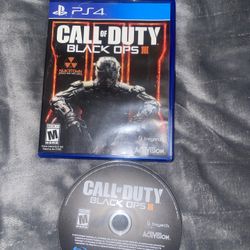 PS4 Game Call Of Duty Black Ops III & Call Of Duty Infinite Warfare Games