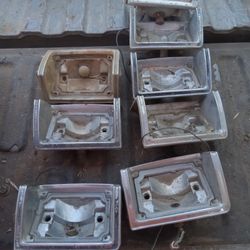 68 To 72 El Camino Rear Tail Light Housings