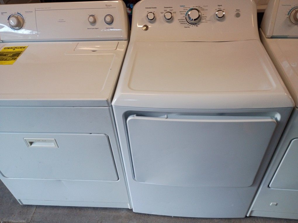 Dryers Gas/Electric Available Same Day Delivery 