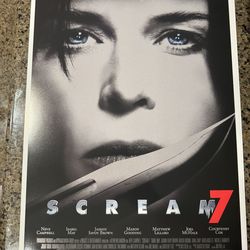 Scream 7 movie poster