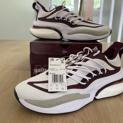 Adidas Alphaboost V1-Mississippi State Edition Sz 9