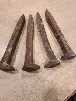 Railroad spikes