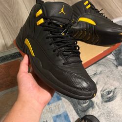 jordan 12 black taxi 