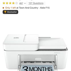 HP DeskJet 4255e Wireless All-in-One Color Printer