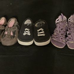 Lot Size 4-5c  Girl Shoes