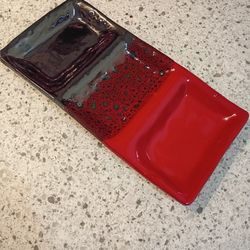 Three Compartment Serving Dish