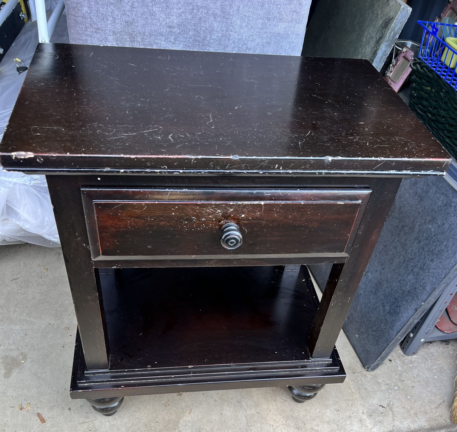 Legacy Traditions Solid Wood Furniture by Millenia Nightstand /Endtable
