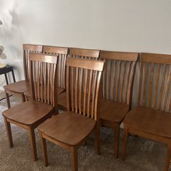 Set Of 8 Mission Chairs