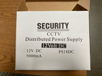 NEW CCTV Camera Power Supply Max 5A