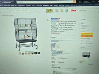 Large bird cage