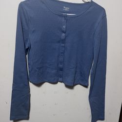 New No boundaries girls button down cardigan size L(12-14)