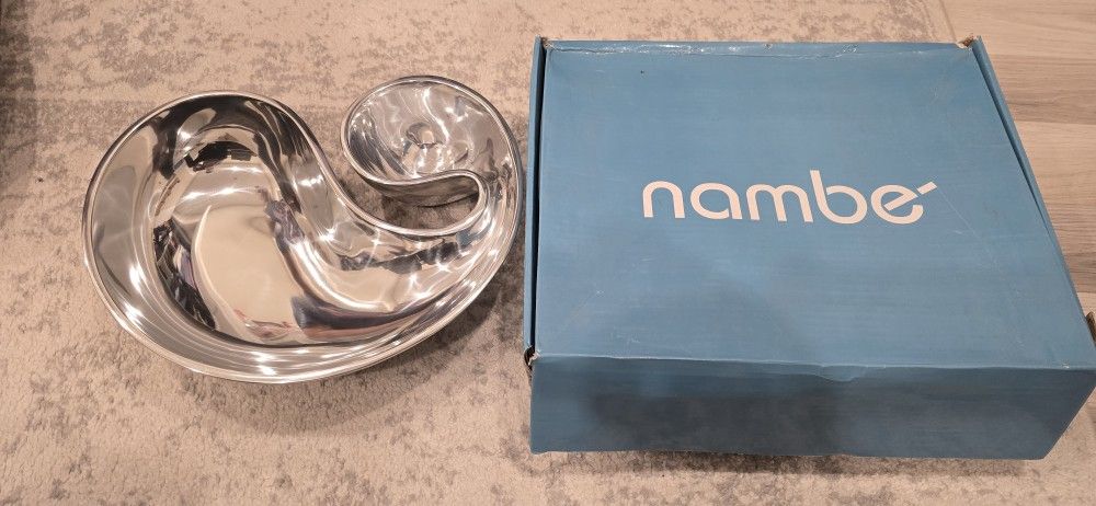 Nambe Morphic Chip And Dip