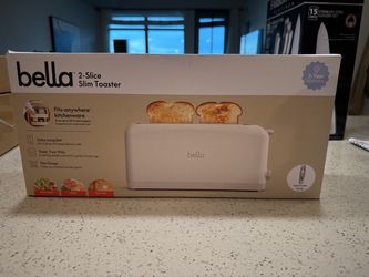 Two sliced Slim toaster