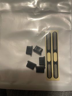 USB-C Port Dust Plugs and Speaker Mesh Kit