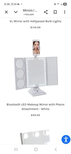 Glo Tech Trifold Makeup Mirror
