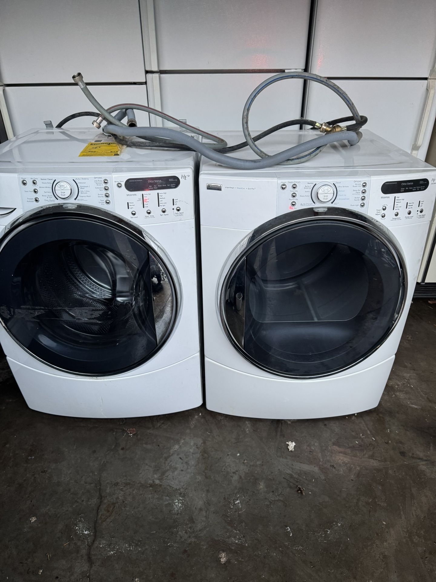 Washer and Dryer Set