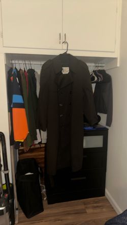 Black coat by London fog