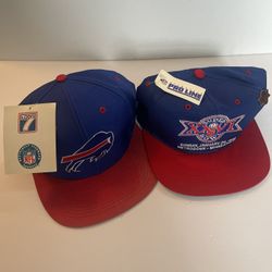 Buffalo Bills Vintage Hats New