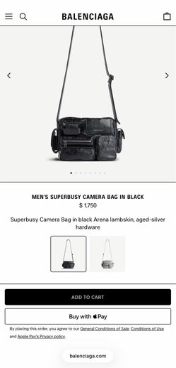 Balenciaga bag (aka camera bag)