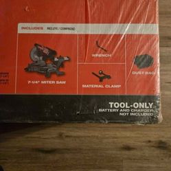Milwaukee
M18 FUEL 18V Lithium-Ion Brushless Cordless 7-1/4 in. Dual Bevel Sliding Compound Miter Saw (Tool-Only)