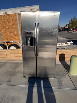 GE Stainless Steel Side-by-Side Refrigerator