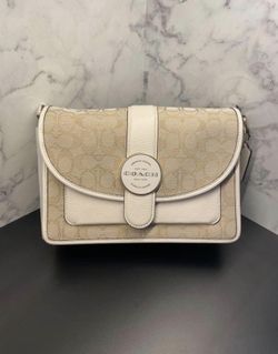Coach Lonnie Crossbody In Signature Jacquard
