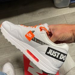 Nike Air Max 1 “Just DoItPack White” Size 12